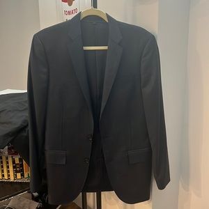 J Crew Man Suits Black/Navy 34S